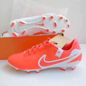 Nike Tiempo Legend 10 Academy Men's Multi-Ground Soccer Cleats Hot Lava Size 10